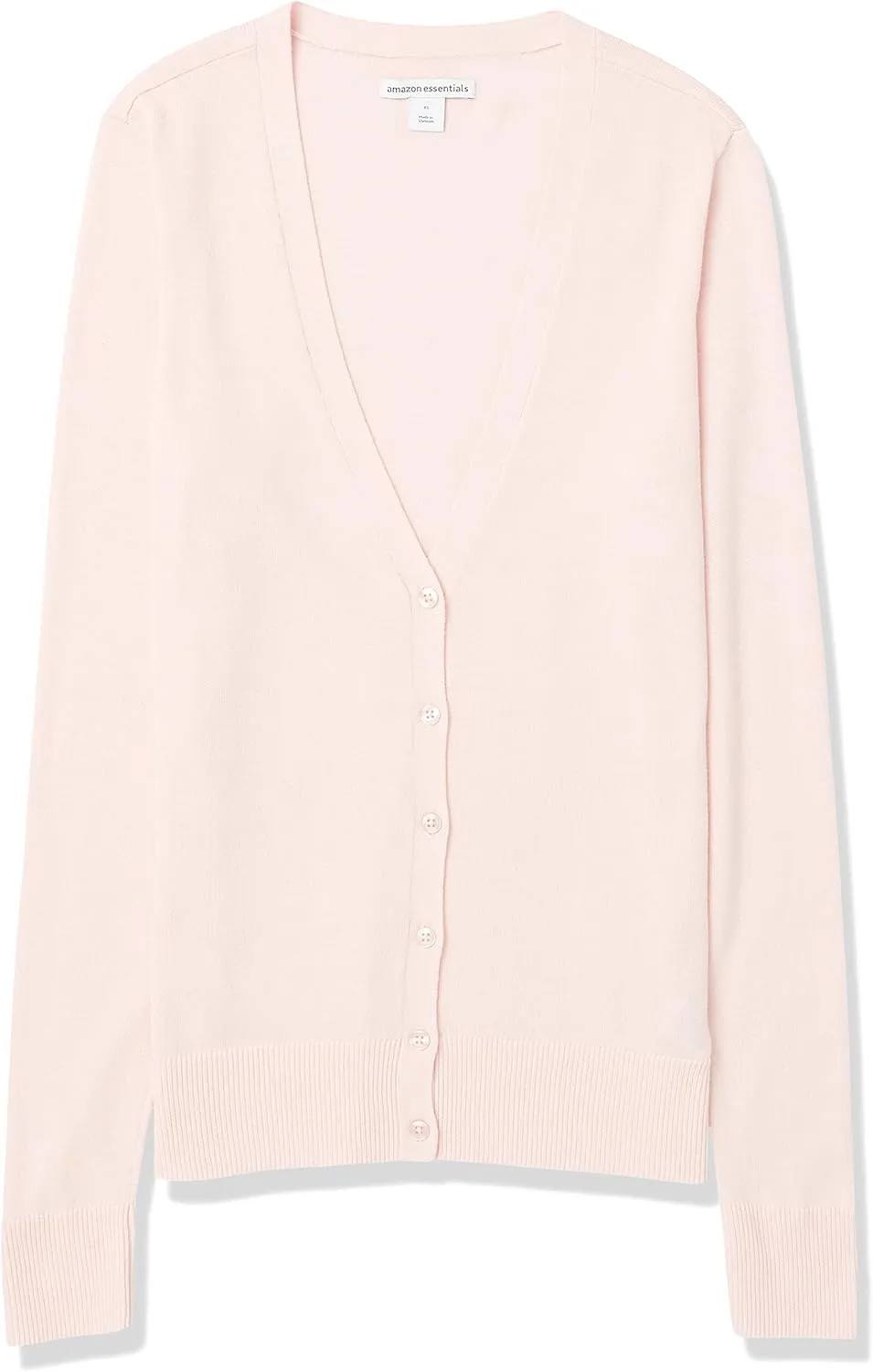 Amazon Essentials Women's Lightweight V-Neck Cardigan Sweater (Available in Plus Size)