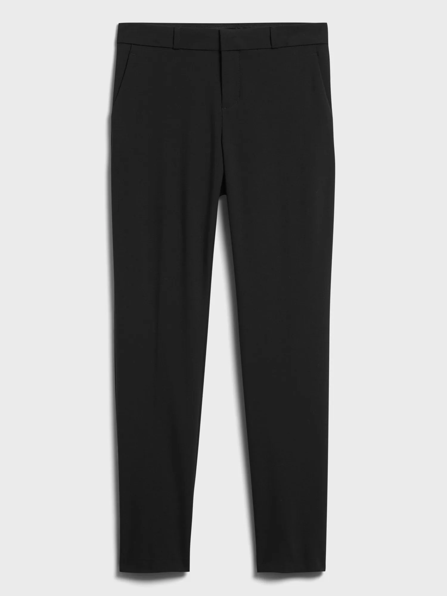 Avery Straight Wool-Blend Pant