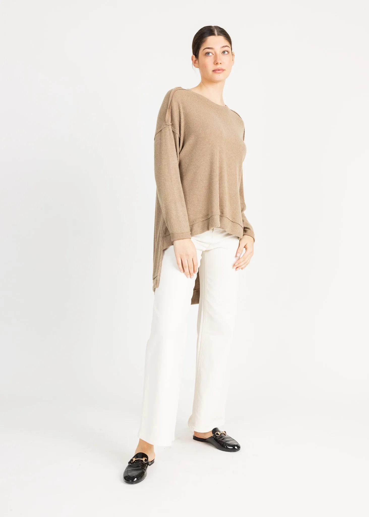 CARTER SWEATER hatchi rib