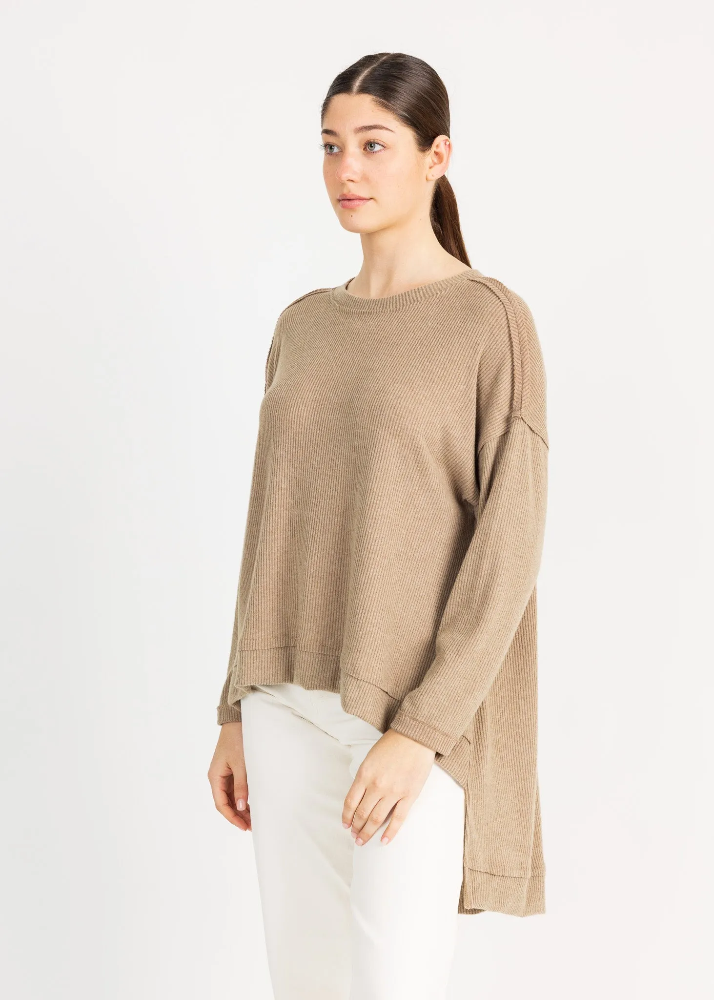 CARTER SWEATER hatchi rib