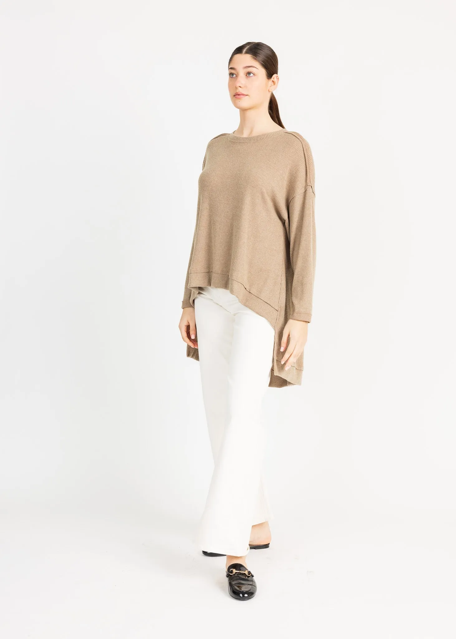 CARTER SWEATER hatchi rib