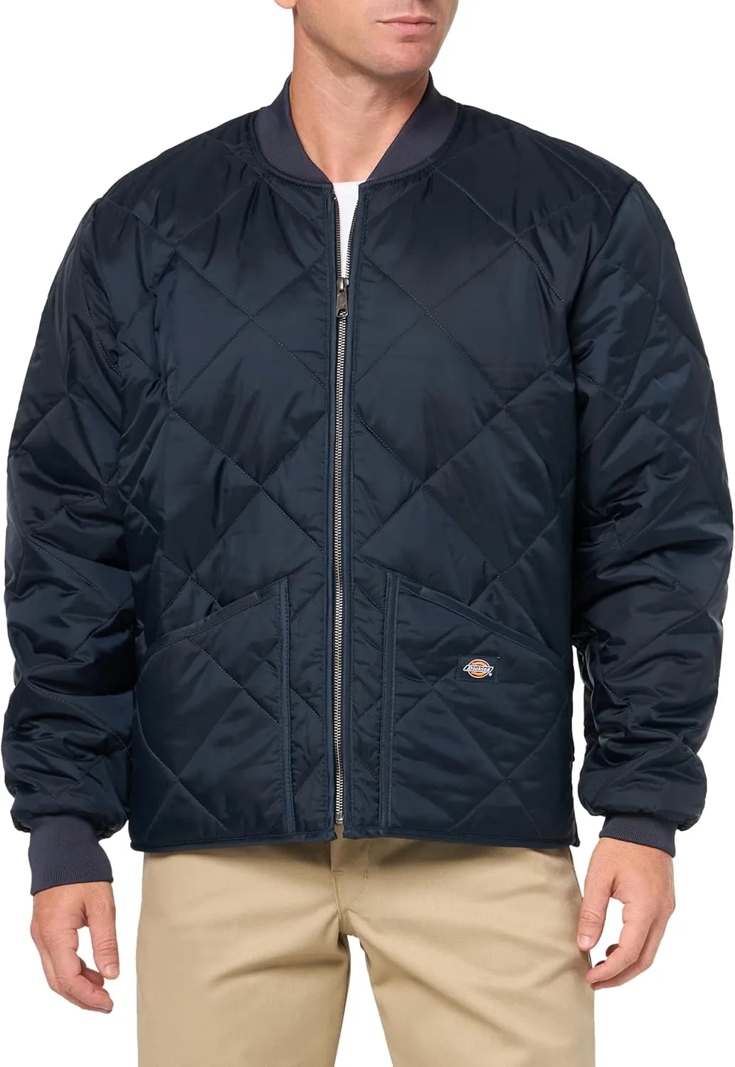 Dickies mens Diamond Quilted Jacket