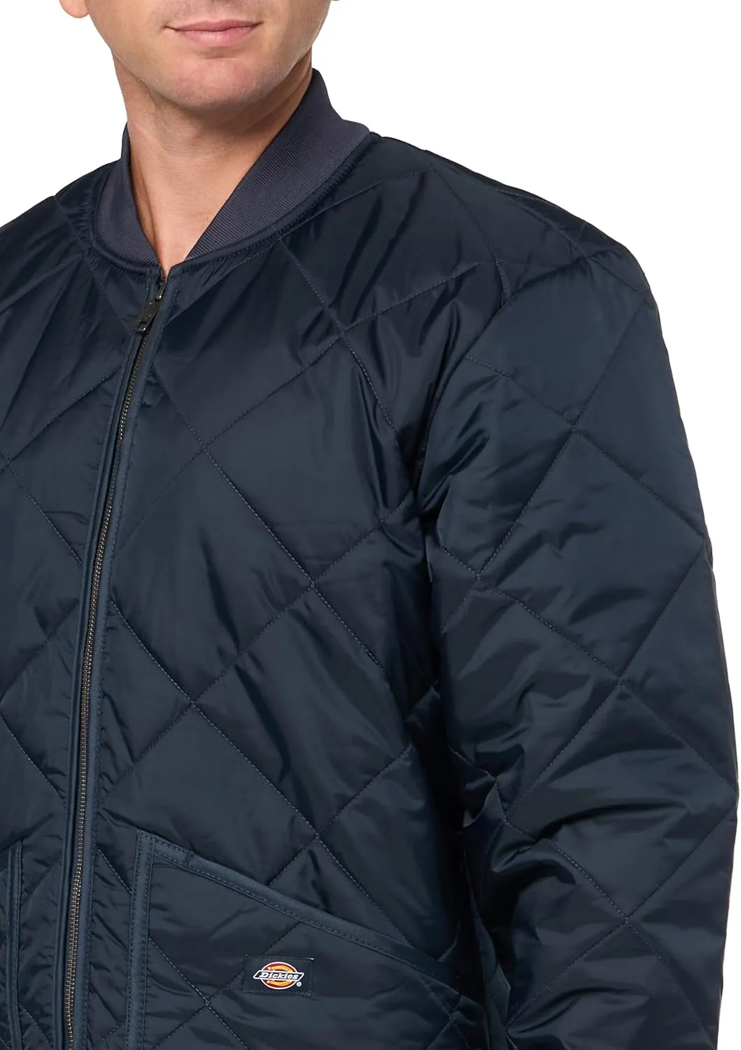 Dickies mens Diamond Quilted Jacket