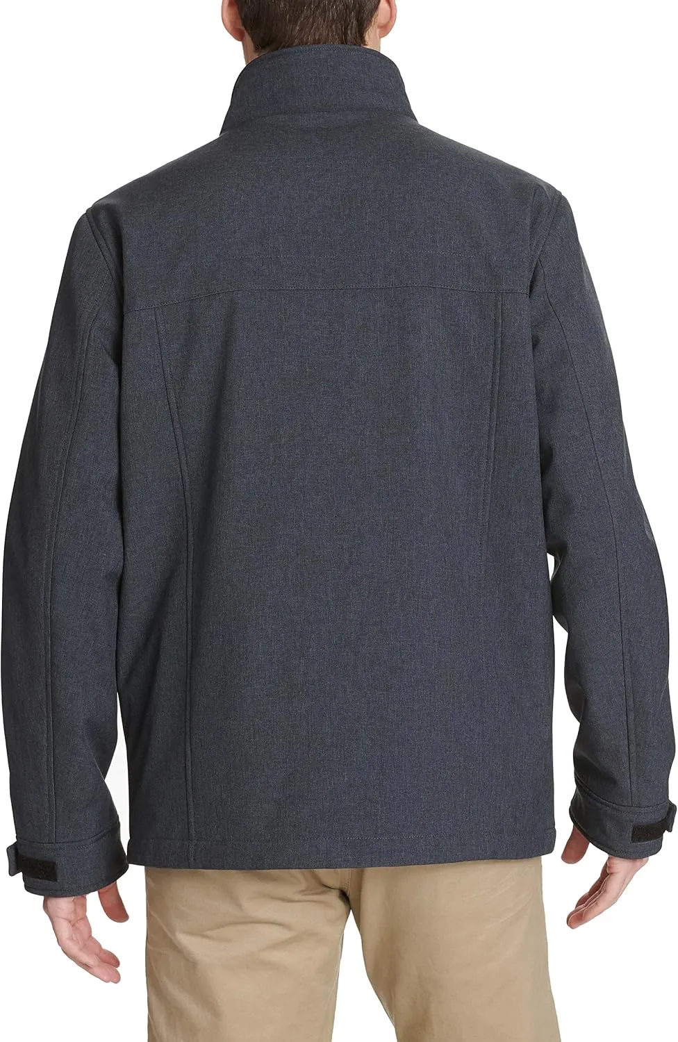 Dockers Men's Dwight Soft Shell Bib Jacket