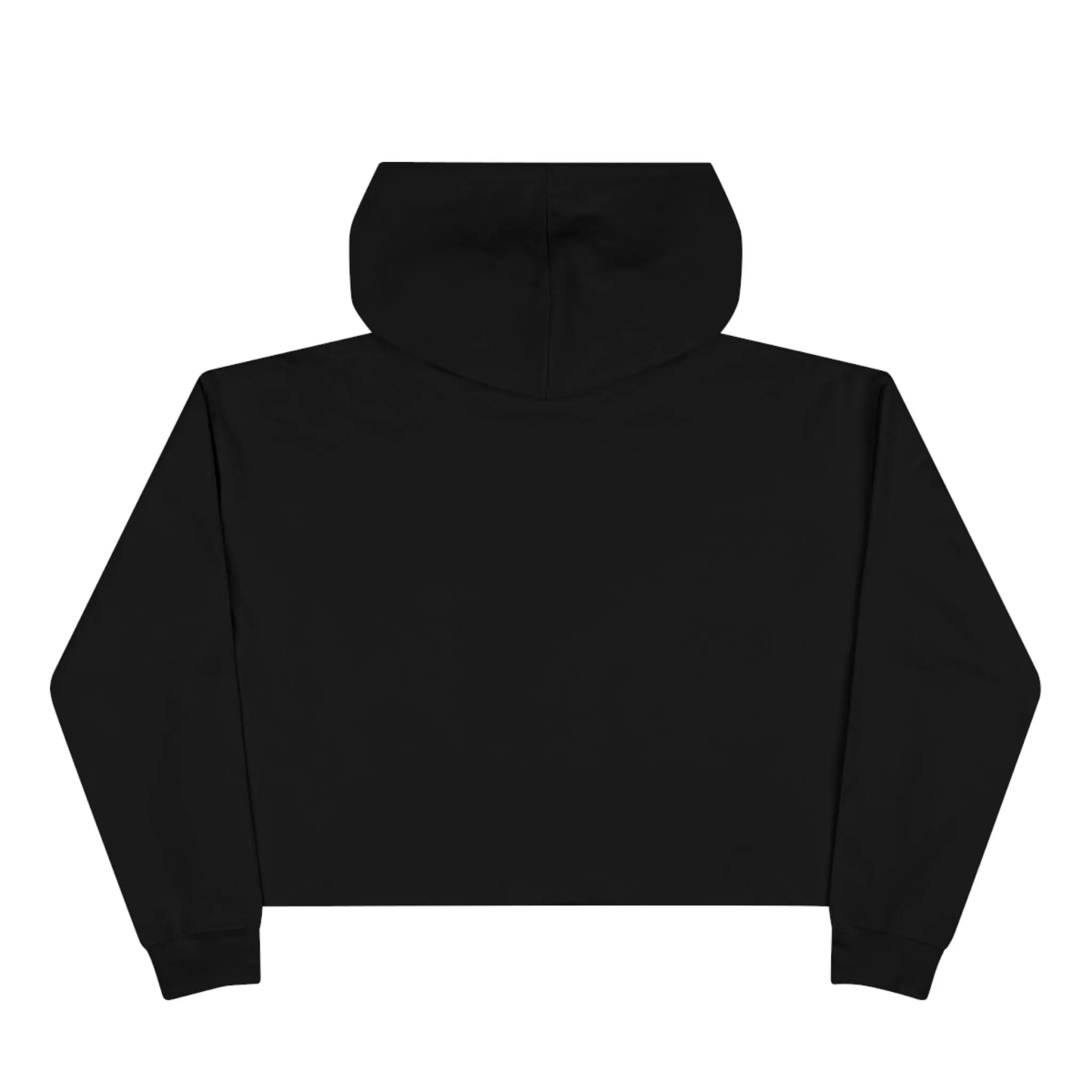 Girl Power Fist Crop Hoodie