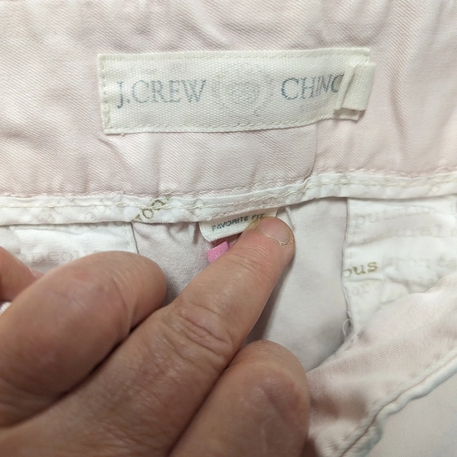 J.Crew Pale Pink Chinos / 10