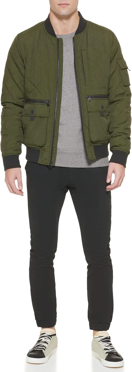 Levi's Men's Quilted Utility Bomber Jacket