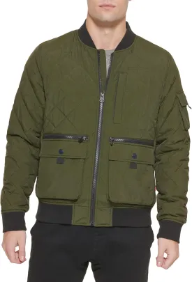 Levi's Men's Quilted Utility Bomber Jacket