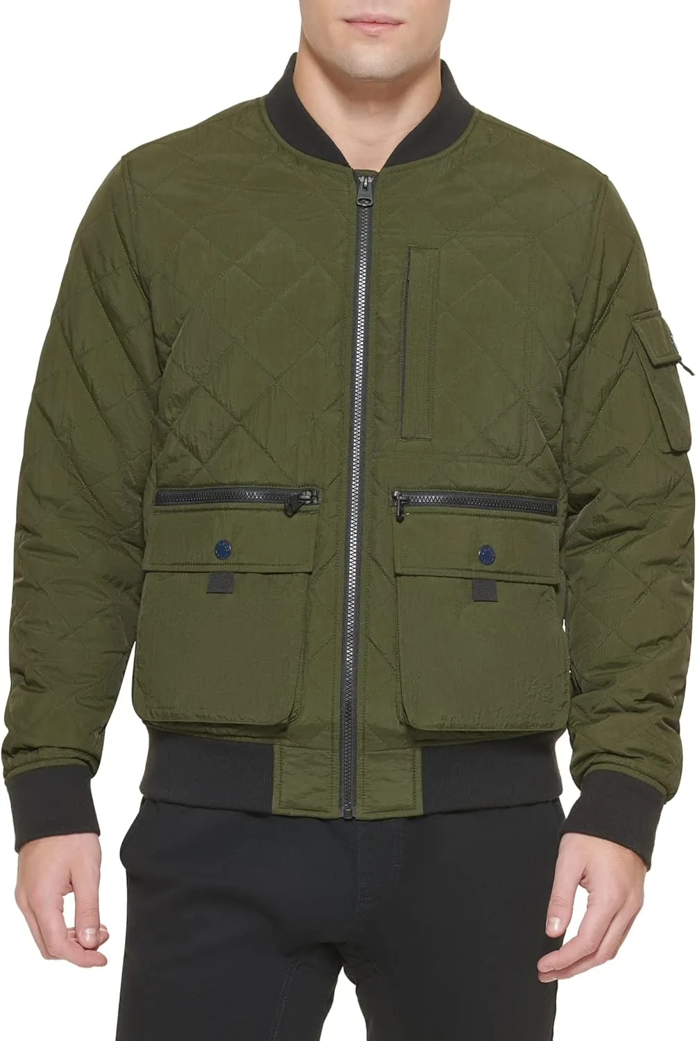 Levi's Men's Quilted Utility Bomber Jacket