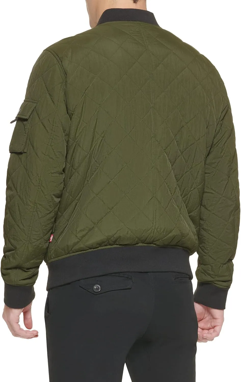 Levi's Men's Quilted Utility Bomber Jacket