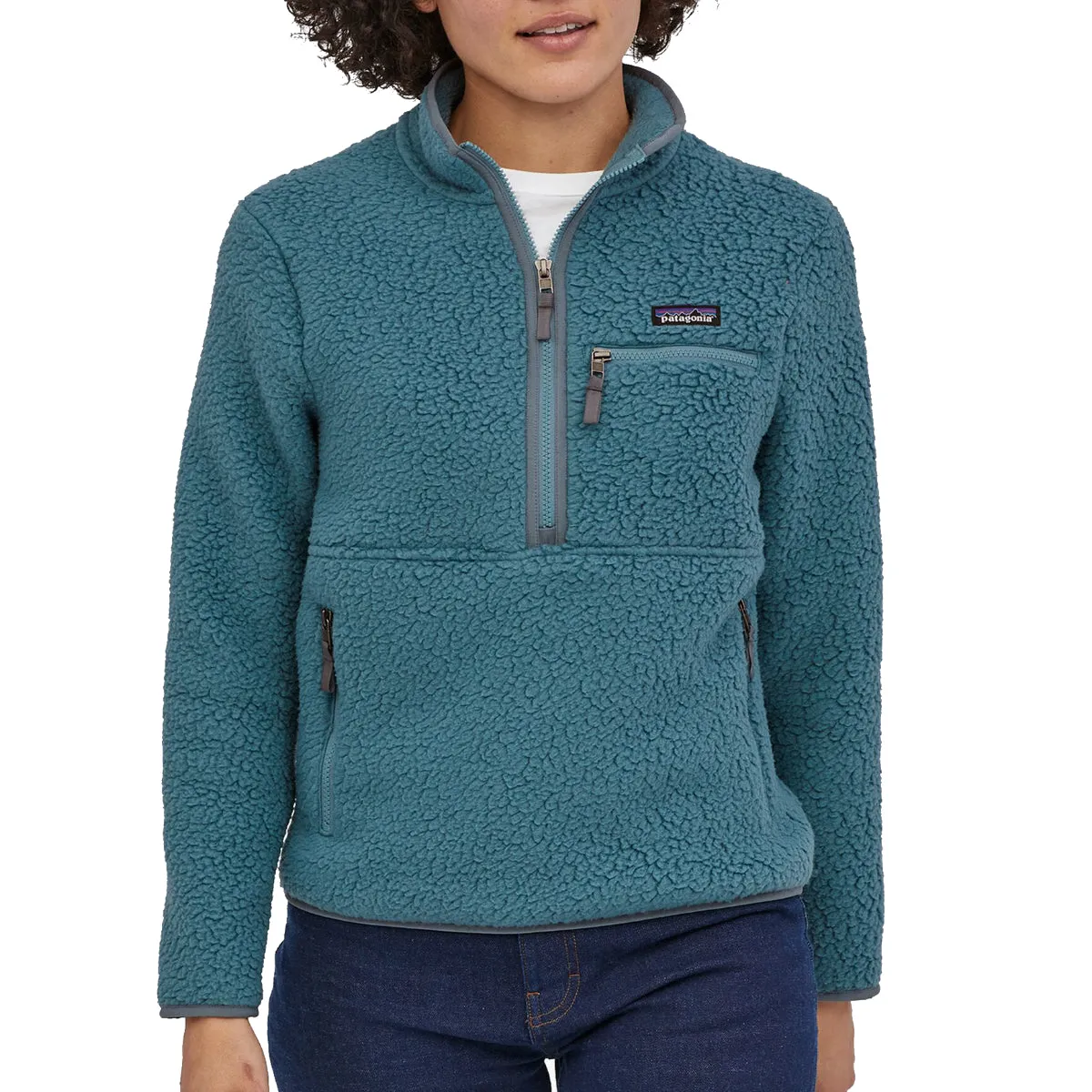 Patagonia Women's Retro Pile Marsupial Fleece Pullover