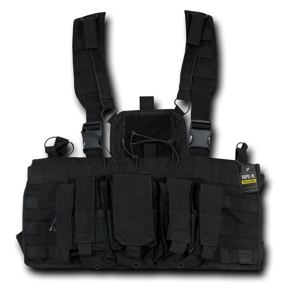 RAPDOM Heavy Duty Molle Webbing Rig Vest Military Army Law Enforcement