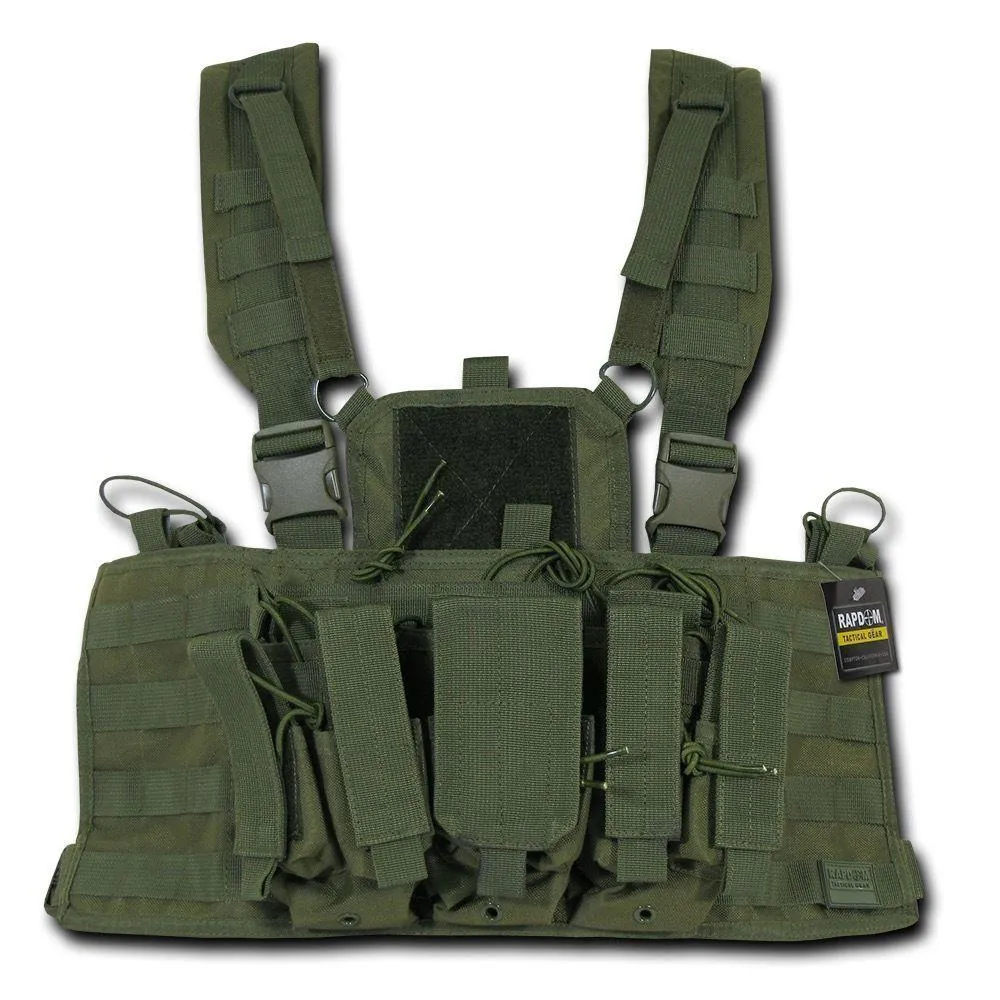 RAPDOM Heavy Duty Molle Webbing Rig Vest Military Army Law Enforcement