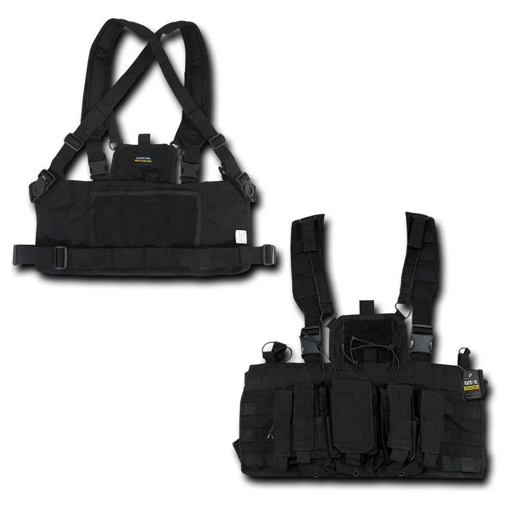 RAPDOM Heavy Duty Molle Webbing Rig Vest Military Army Law Enforcement