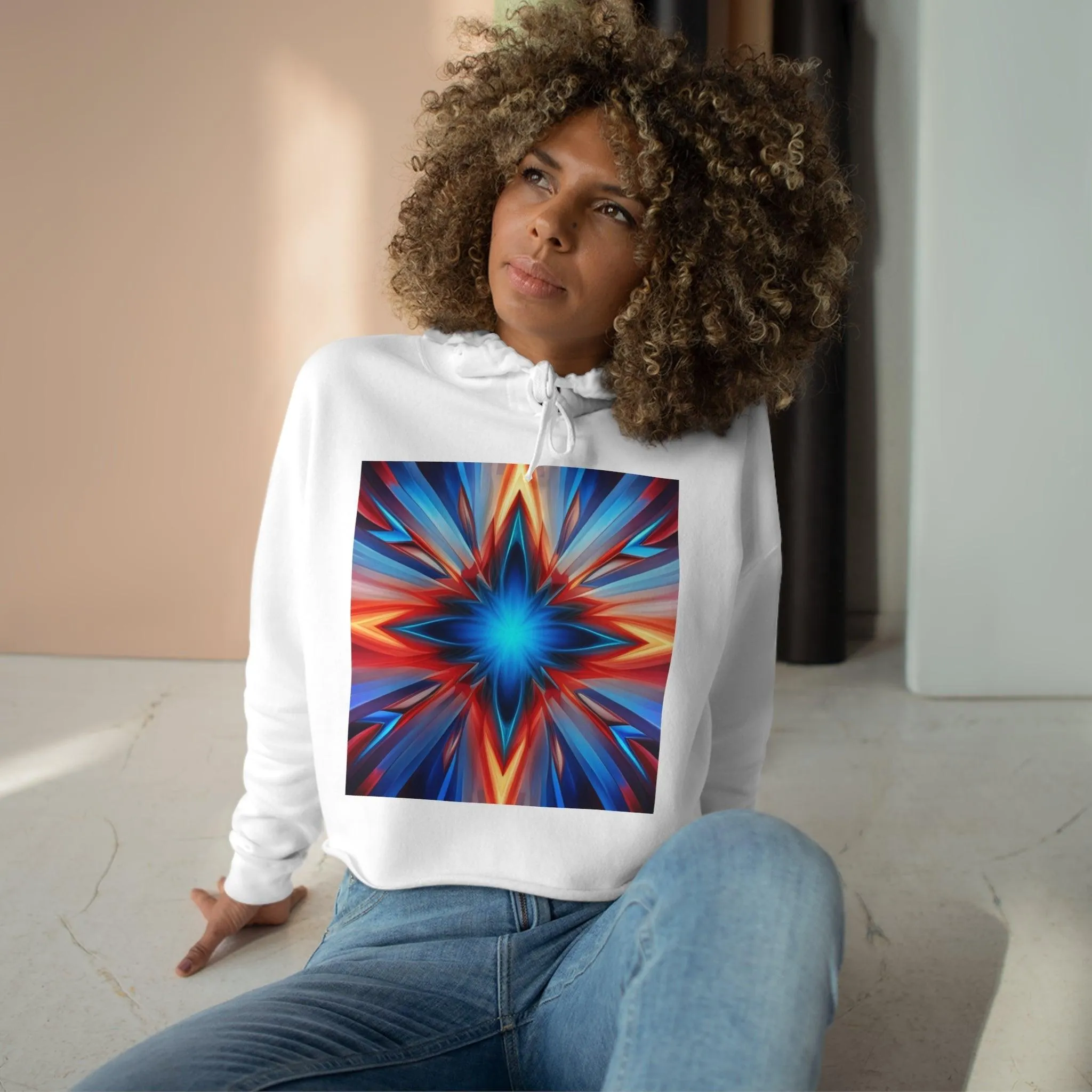 StarBust Crop Hoodie