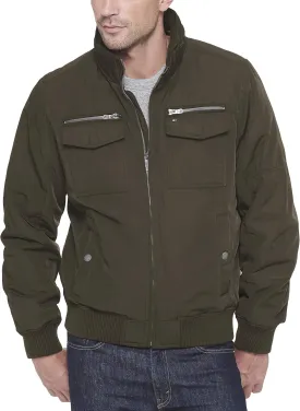 Tommy Hilfiger Men's Water Resistant Performance Bomber Jacket (Standard and Big & Tall)