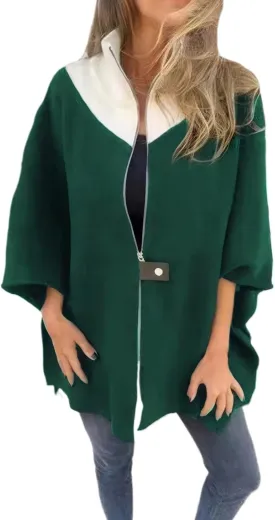 Womens Fall Fashion 2024 Open Front Knit Fall Sweaters Cardigan with Pockets Coatigan Lapel Blazer Jacket Coats