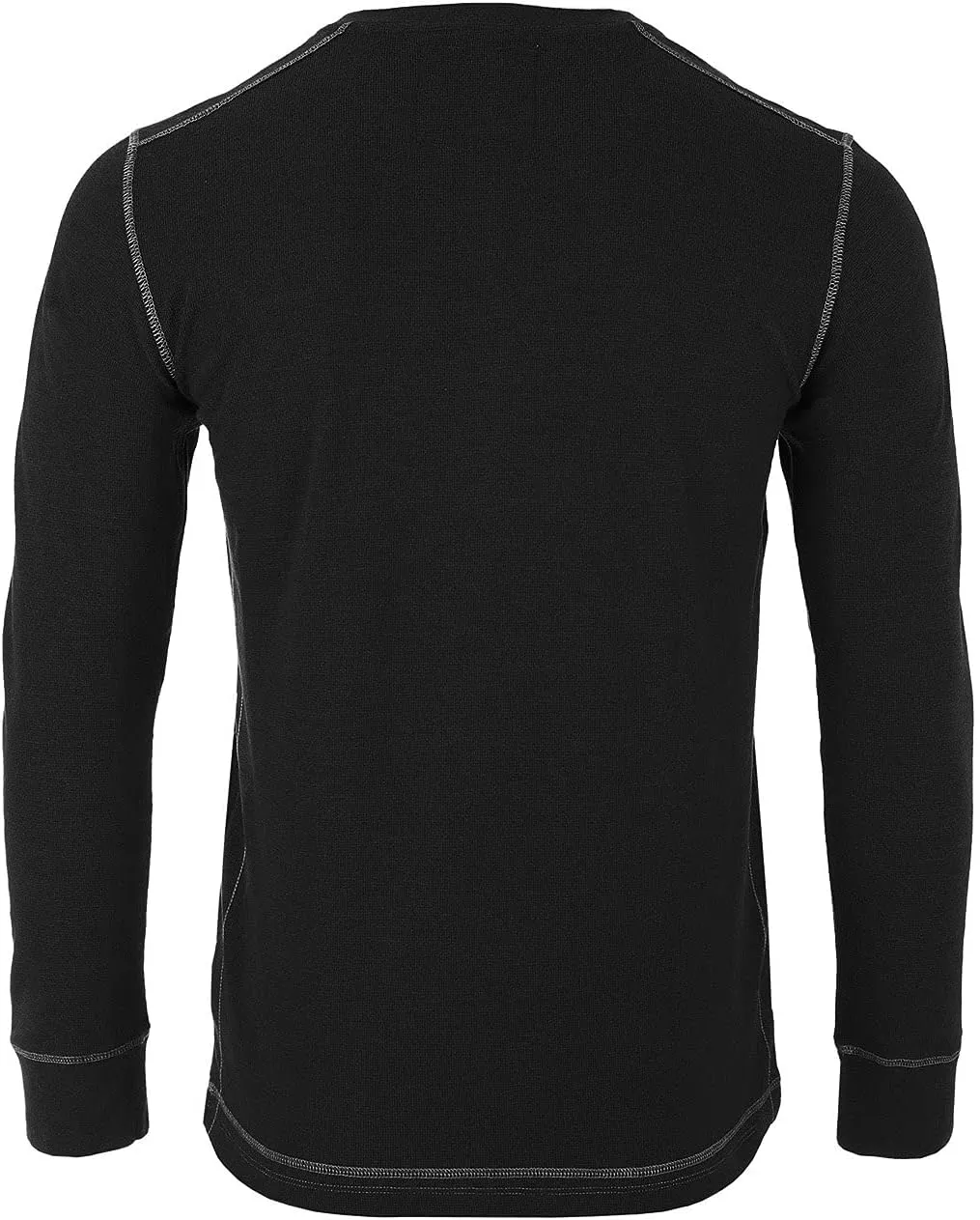 ZIMEGO Men's Long Sleeve Waffle Henley Lightweight Thermal Pullover T-Shirts